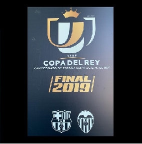 EDMI en la retransmisión de la FINAL DE LA COPA DEL REY 2019 en Sevilla