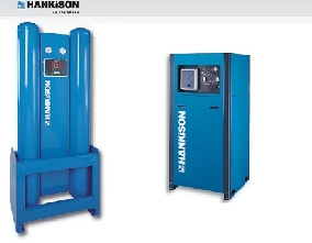 Secadores frigoríficos de adsorción Hankison, Serie DKC, HHL y HHS