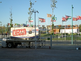 Grupo electrógeno unidad trailer. Potencia 300 KVA.